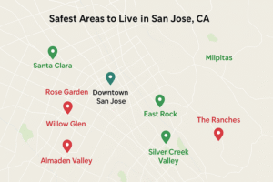 Safest areas to Live in San Jose, CA