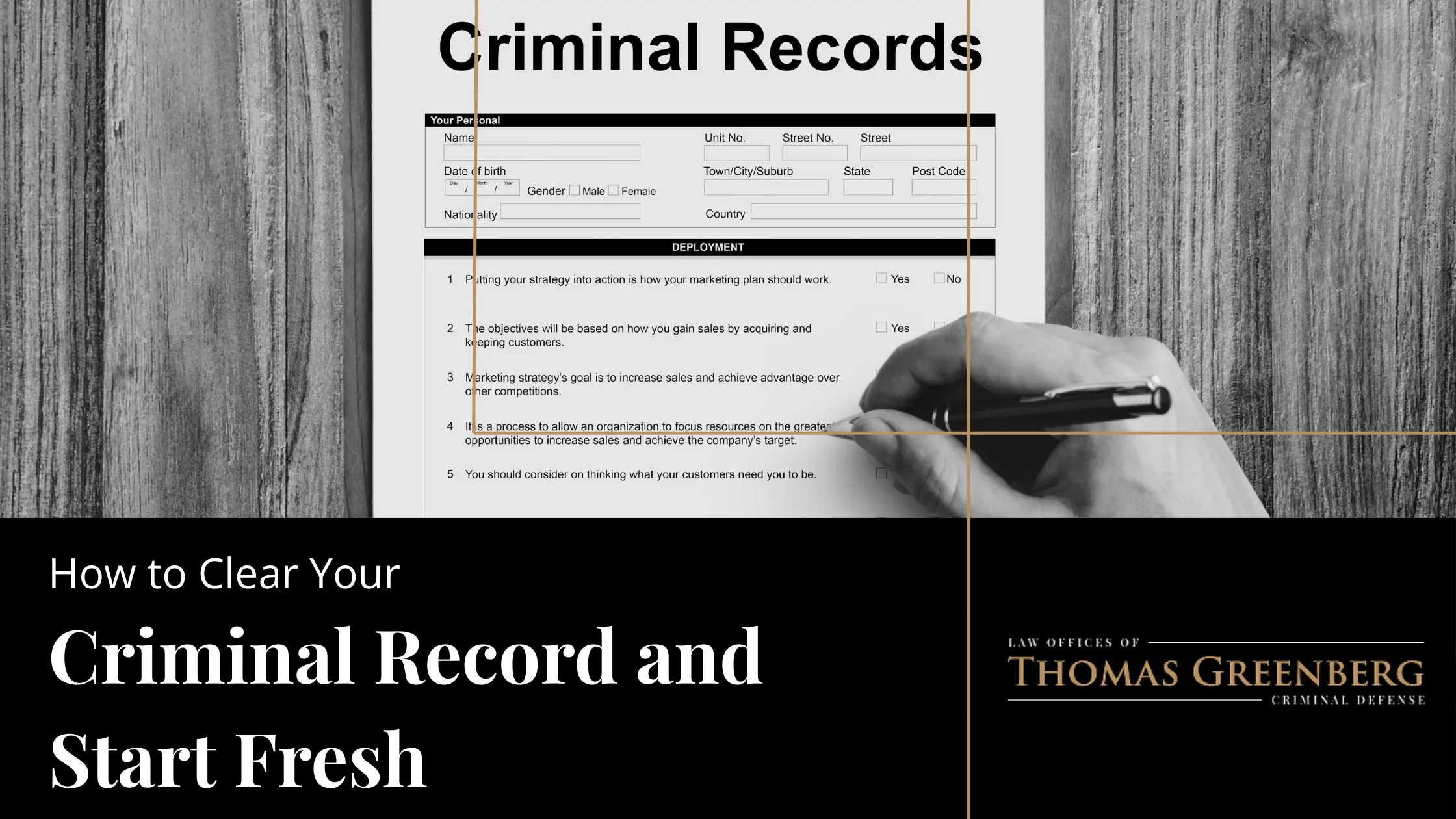 Expungement in 2025: How to Clear Your Criminal Record and Start Fresh